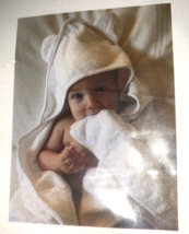 Organic Bamboo Baby Hooded Towel Ultra Soft And Super Absorbent Baby Towels - £7.69 GBP
