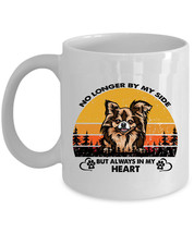 Brown Chihuahua Dog Lover Coffee Mug Ceramic Dog Paw Always In My Heart Mug Gift - £13.41 GBP+