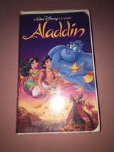 Walt Disney Classique ALADDIN Noir Diamant VHS Bande Film #1662-1 Working Aladin - £11.15 GBP