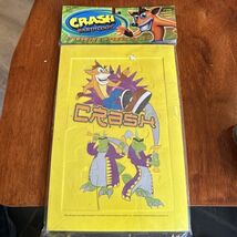 Vintage 2000 Crash Bandicoot Foam Puzzle Merchandise Rare Video Game Mer... - $27.96