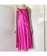 Satin pink gorgeous slip dress size S - £38.54 GBP