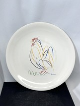 Picasso Seyei Japan Jpc Fine China Porcelain Plate Art Rooster Le Coq - £56.05 GBP