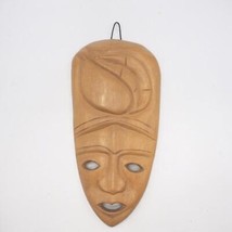 Haitian Hardwood Handcarved Mask Display Home Decor 12&quot; - £52.54 GBP