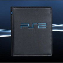 NEW RETRO VINTAGE SONY PLAYSTATION 2 PS BI-FOLD WALLET BIFOLD BLACK PS2 - $21.14