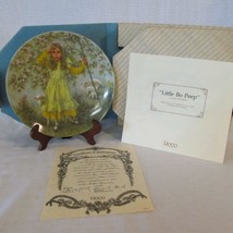 Little Bo Peep 1983 RECO 5th in Series 8.5&quot; Collector Plate COA Original Box - £6.82 GBP