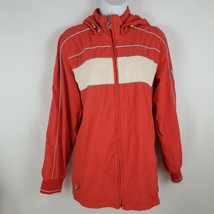 Zeroxposur Vintage Jacket Women&#39;s Jacket Size L Red Hooded - £28.32 GBP