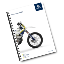 HUSQVARNA 2025 - FE 350 HERITAGE PRO - OWNERS MANUAL - REPRINTED COMB BOUND - €21,69 EUR
