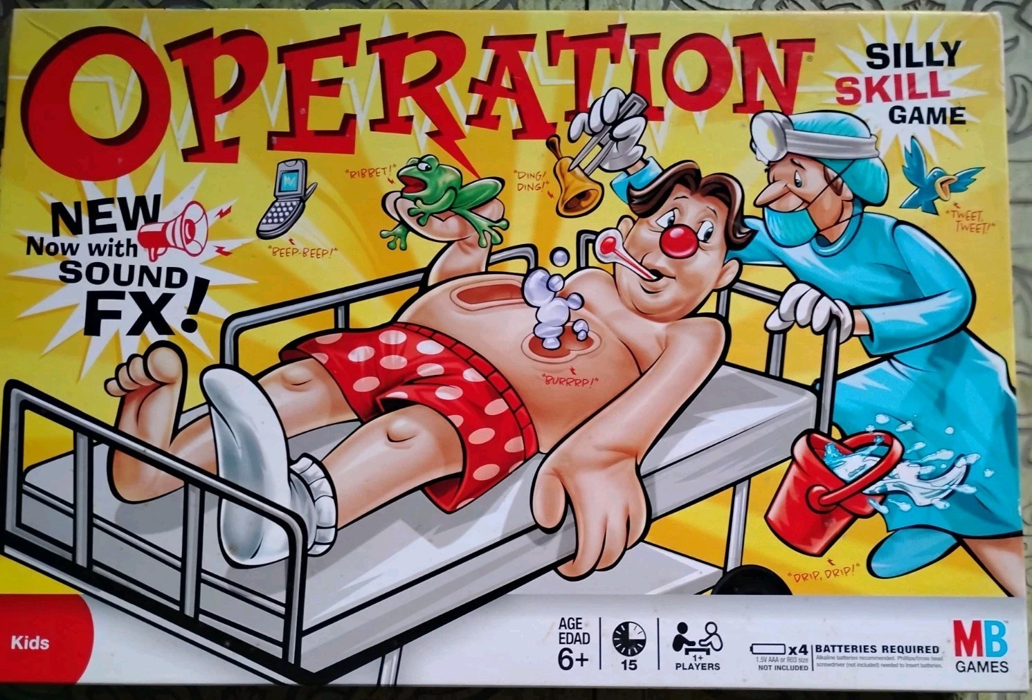 OPERATION SILLY SKILL GAME Hasbro Game) - With sound FX- Complete - $18.99