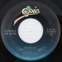 Wet Willie – Weekend / Mr. Streamline - 1979 45 rpm Single Vinyl Record ... - £4.37 GBP