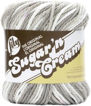Lily Sugar n Cream Yarn - Ombres-Greige Ombre (Pack of 6) - $50.99