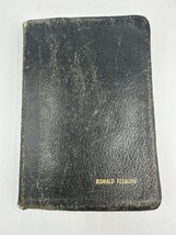 Holy Bible Red Letter Reference Holman Leather Kjv Concordance 1942 Read - £9.76 GBP