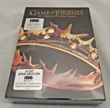NEW: Game of Thrones Complete Second Season DVD 5 Discs Sealed HBO - £9.67 GBP