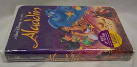 Walt Disney Classic Aladdin Black Diamond Classic Vhs Video New In Shrinkwrap - £3,895.23 GBP