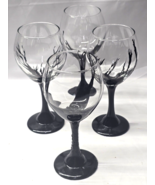 Abstract GOTH HALLOWEEN WINTER Design Hand Painted Balloon Wine Glass - ... - €17,95 EUR
