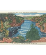 1941 St. Croix River at Interstate Park.  Taylors Falls , MN.  Marked 07... - £4.90 GBP