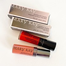 Lot Of 2 - Mary Kay Mango Tango &amp; Melon Sorbet Nourishine Plus Lip Gloss... - $24.70