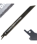 Carbide Reciprocating Blade 8&quot; Hardie Drywall Fiberglass Cement Siding P... - £8.55 GBP