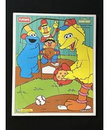 Playskool Sesame Street 9-Piece Wooden Puzzle - The Baseball Game - Vint... - $183.89 MXN