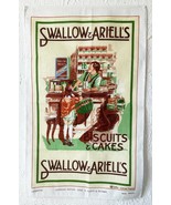 Australian Swallow and Ariell&#39;s Biscuits &amp; Cakes Linen/Cotton Wall Hanging - $32.51 CAD