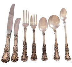 Buttercup by Gorham Sterling Silver Flatware Set for 8 Service 59 pcs - £2,713.03 GBP