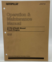 Cat Caterpillar Operation Maintenance Manual Owners 3176 2YG 7LG Book 19... - $18.95
