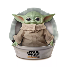 Baby Yoda Doll Star Wars Mandalorian The Child 11&quot; Plush Mattel GWD85 - £32.84 GBP