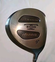 Right Handed Mizuno T-Zoid Titanium 9 Degree Driver w/ Graphite Stiff Fl... - £14.90 GBP