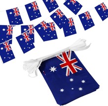 Anley Australia String Flag Pennant Flag Patriotic Events Decoration  38 Flags - £5.19 GBP