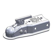 Auto-Locking Trailer Coupler 6000-Lb. Cap - Fits 2-In Ball 2-In. W/ Channel - $57.00