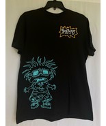 nickelodeon Rugrats  Graphic Tee Size Med, Black 100% Cotton - £12.96 GBP