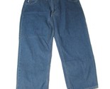 NWT Carhartt Relaxed Fit Blue Jeans 46x30 Men Premium Cotton Denim USA - $27.71