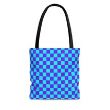 Checker Tote Bag, Shopping Bag, Book Bag - £20.96 GBP+