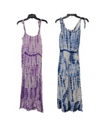2-Pack-Young USA Swimsuit Cover Up Dress Tie Dye Tropical Bohemian Size ... - $36.99 CAD