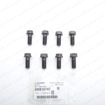 New Genuine OEM Subaru 2002-2018 Flywheel Bolt Kit 800610740 Qty:8 - $18.14