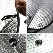 Hot Sale Double-thick Aluminium Foil  Shade block Car Window Windshield  Cover 1 - £90.48 GBP