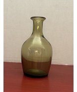 VTG MCM Jamestown 1608-1957 Green Souvenir  BOTTLE-VASE-RARE-HTF G48 - $382.41 MXN