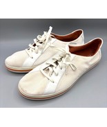 Tommy Bahama Relaxology White Mesh Leather Sneakers 9.5 Lightweight Comfort - $406.24 MXN