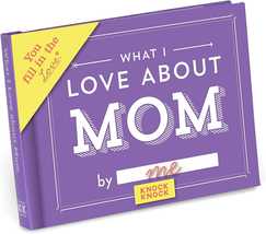 Cherished Moments with Mom: A Personalized Fill-In-The-Blank Love Journal, Perfe - £11.98 GBP