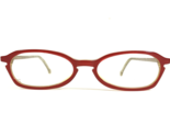 Vintage La Eyeworks Brille Rahmen PESKY 697 Rot Gelb Rund 48-18-135 - $69.55