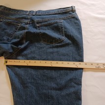 Gloria Vanderbilt High Rise Denim Women's Blue Jeans Size 18 Short image 7