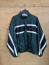 Vintage Nike Air Jacket Full Zip Green-Black-white RN-56323 Men’s Size L - $1,485.64 MXN