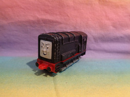 Vintage 1990 Thomas and Friends ERTL Devious Diesel Train Engine Diecast Black - £5.53 GBP