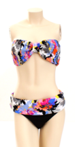 Kenneth Cole 2-Piece Multicolor Bandeau Bikini Swim Suit Women&#39;s XL NWT - £58.32 GBP