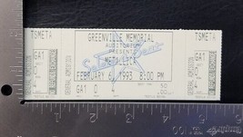 METALLICA - VINTAGE FEB 6, 1993 GREENVILLE, SC MINT WHOLE CONCERT TICKET... - £23.12 GBP