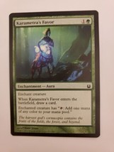 MTG Magic The Gathering Card Karametra&#39;s Favor Enchantment Aura Black Born Of Th - $7.68