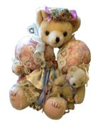 Vintage Sorrow Grief Teddy Bear 13&quot; tall by Shirley Hock Charming Collec... - $320.21 MXN