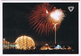 Postcard Ontario Place At Night Fireworks Toronto Ontario - £3.88 GBP
