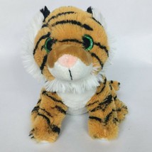 Toys R Us Orange White Striped Tiger Plush Stuffed Animal 2014 7.5&quot;  - £26.01 GBP