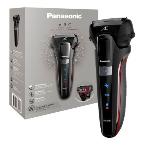 Panasonic - Arc3 Wet/Dry Electric Shaver - Black - $74.24