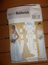 BUTTERICK 4131 WEDDING DRESS PATTERN 18,20,22 - £5.68 GBP